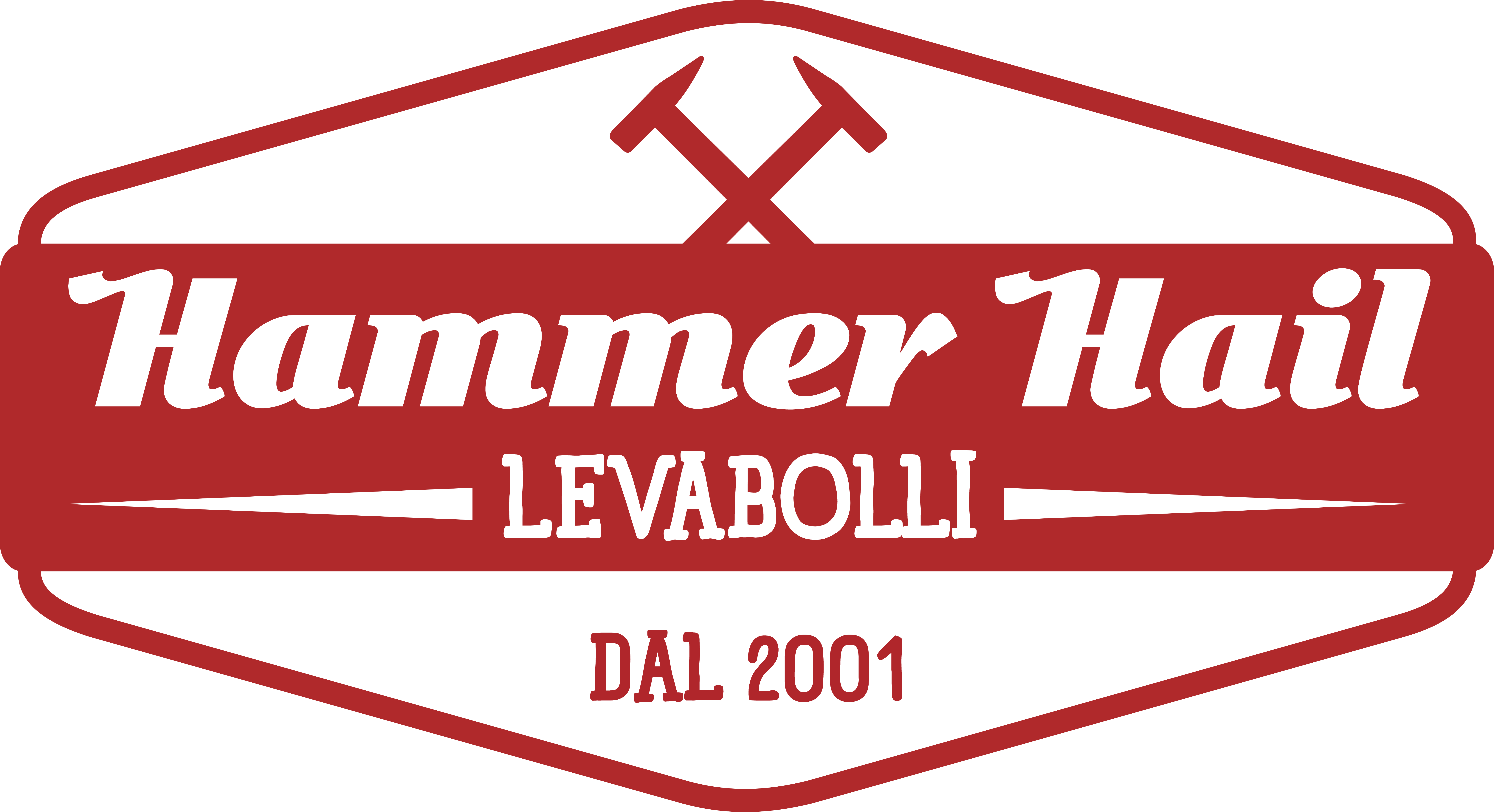 Hammer Hail logo levabolli Roma